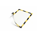 Durable Magnetic Document Display Frame A4, Black & Yellow, Wall-Mount, Plastic, 323x236 mm 4945130