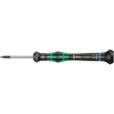 Wera Precision Screwdriver, 0.05 in Tip, 40 mm Blade, Ergonomic Grip, 137 mm Overall Length 05118074001