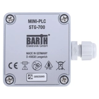BARTH lococube mini-PLC Series PLC I/O Module, 4 Analogue Inputs, 6 Solid State Outputs, Panel Mount, 32.8V DC 0850-0700