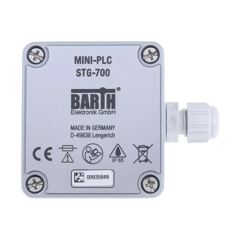 BARTH lococube mini-PLC Series PLC I/O Module, 4 Analogue Inputs, 6 Solid State Outputs, Panel Mount, 32.8V DC 0850-0700