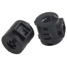 RS Pro Openable Ferrite Clamp, Aperture Diameter 8.1mm, JMLF Series, 23x19.5x23mm, for Cable EMI Suppression 123-2488