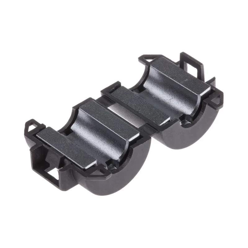 RS Pro Openable Ferrite Clamp, Aperture Diameter 8.1mm, JMLF Series, 23x19.5x23mm, for Cable EMI Suppression 123-2488
