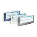 Durable White Out-of-door Plate, 149 x 52.5 mm, Wall Sign Holder, Anti-Scratch Window, Mounting Kit Included, 486037