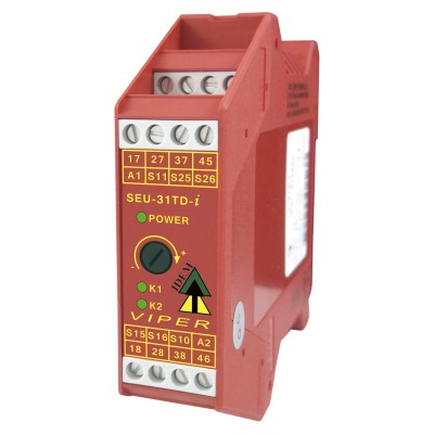 IDEM SCR Series Input/Output Module, 2 Inputs, 3 Outputs, 24V AC/DC, DIN Rail, 3 NC 280008