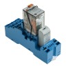 Finder 58 Series Interface Relay DIN Rail 230V AC Coil 4PDT 6mA 7A Push-in Terminals 58.P4.8.230.0060SMA