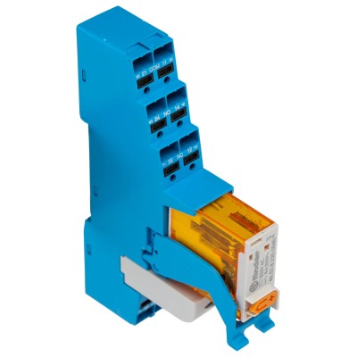 Finder 4C Series Interface Relay DIN Rail 230V AC Coil DPDT-2 CO 8A 4C.P2.8.230.0060SPA