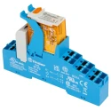 Finder 4C Series Interface Relay DIN Rail 230V AC Coil DPDT-2 CO 8A 4C.P2.8.230.0060SPA