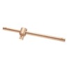 Facom Beryllium Copper Alloy Sliding T-Handle Square Socket, 25.4 mm Drive, 400 mm Length S.120SR