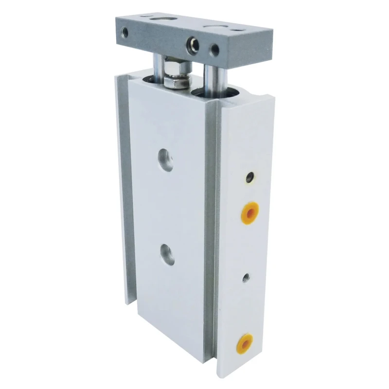 RS PRO Pneumatic Guided Cylinder, 10mm Bore, Double Acting, EXS Series 235-1146