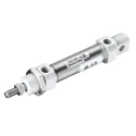 RS PRO ISO Standard Pneumatic Cylinder, Double Acting, 12mm Bore, 50mm Stroke, Chrome Carbon Steel Body, IA Series 235-1169
