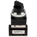 RS PRO Manual Pneumatic Control Valve MV Series, G 1/8 Port, 3/2 Function, 2 Position Selector Switch 235-1190