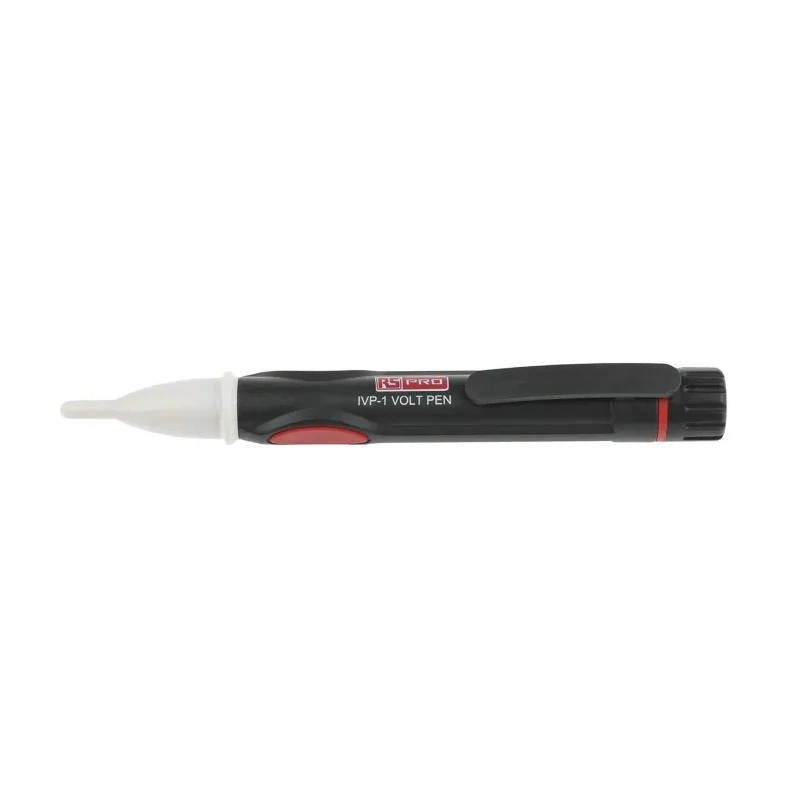 RS PRO Non-Contact Voltage Detector 100–1000V AC, Pen Style, Audible and Visual Indicator IVP-1