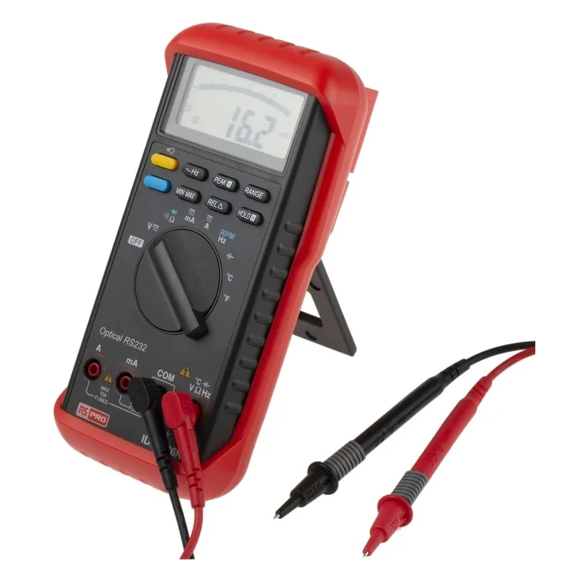 RS PRO Handheld True RMS Digital Multimeter IDM106N, 10A AC/DC, 1kV Volt Measurement, 400MHz Frequency