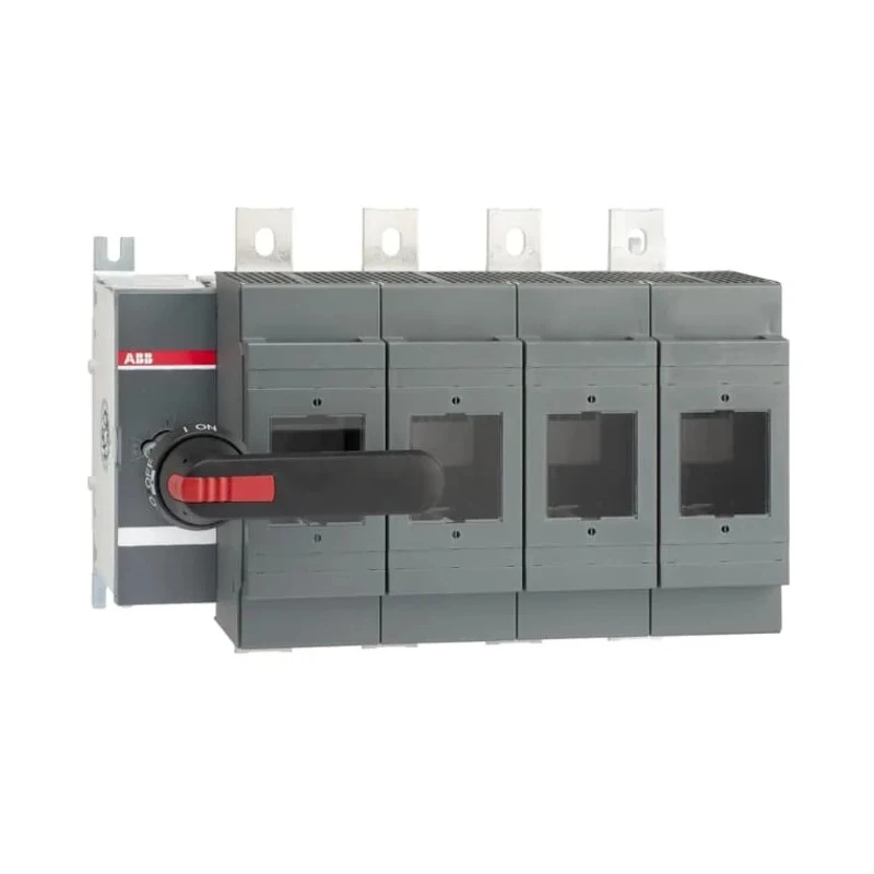 ABB Fuse Switch Disconnector 4-Pole 800A Base Mount Lug Terminal C1-C3 Size 1SCA022837R6130