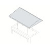 ABB Steel Cover for SR/SRN Series Enclosure, 45mm x 200mm x 300mm, Grey TT3020K
