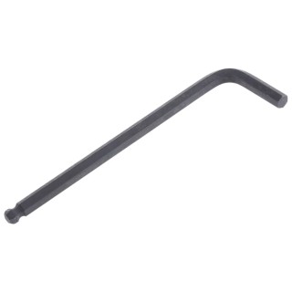 Facom L-Shaped Metric Hex Key 7 mm, Silicon Steel, Ball End, Long Arm, Phosphate Finish 83SH.7