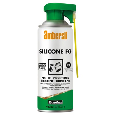 Ambersil Perma-Lock Silicone FG Multi Purpose Lubricant Aerosol 400 ml 30248