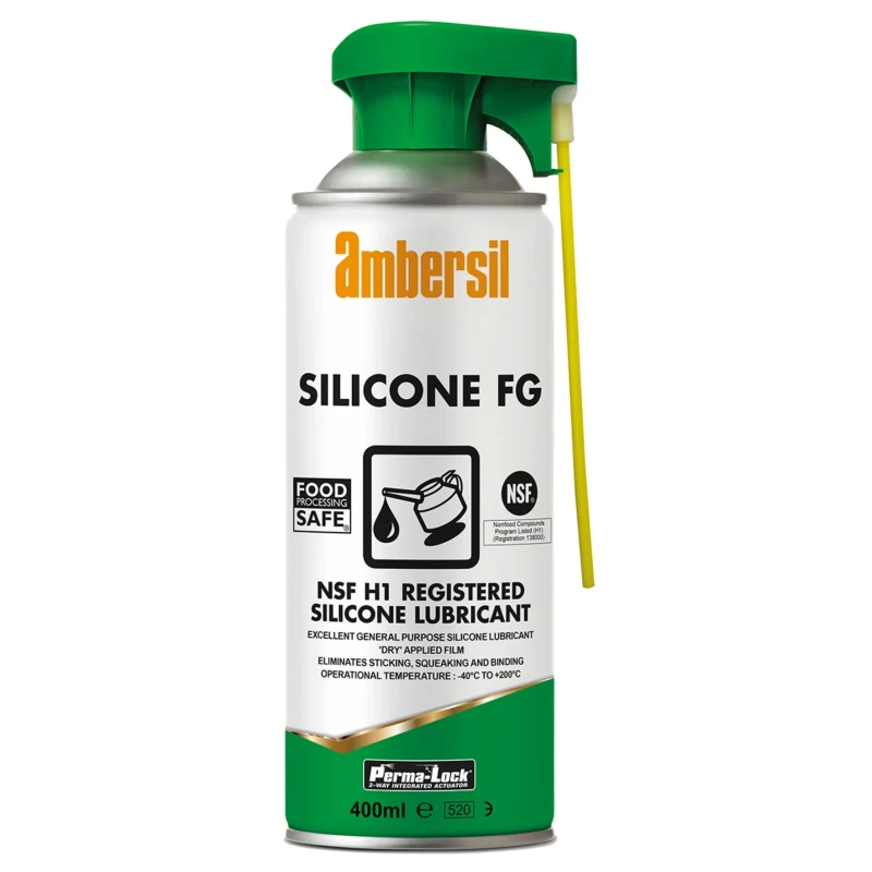 Ambersil Perma-Lock Silicone FG Multi Purpose Lubricant Aerosol 400 ml 30248
