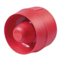 Cranford Controls VPR Series Electronic Sounder Base, DC 35V, 4-Tone, 103 dB @ 1m, IP33C, Red VPR-4T-R