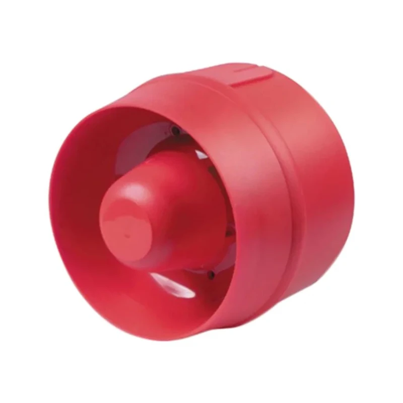 Cranford Controls VPR Series Electronic Sounder Base, DC 35V, 4-Tone, 103 dB @ 1m, IP33C, Red VPR-4T-R
