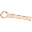 Facom Ring Spanner 110 mm, Non-Sparking Copper Beryllium Alloy, Single Ended, 450 mm Overall Length 50.110SR