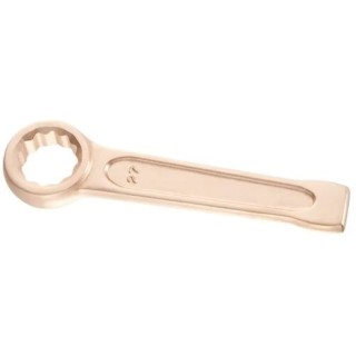 Facom Ring Spanner 110 mm, Non-Sparking Copper Beryllium Alloy, Single Ended, 450 mm Overall Length 50.110SR