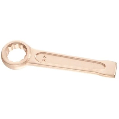 Facom Ring Spanner 110 mm, Non-Sparking Copper Beryllium Alloy, Single Ended, 450 mm Overall Length 50.110SR