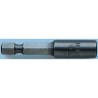 Facom Hex Bit Holder 1/4 Inch Drive, 13 mm Tip, Round Drive, 70mm Overall Length EF.6DM13L