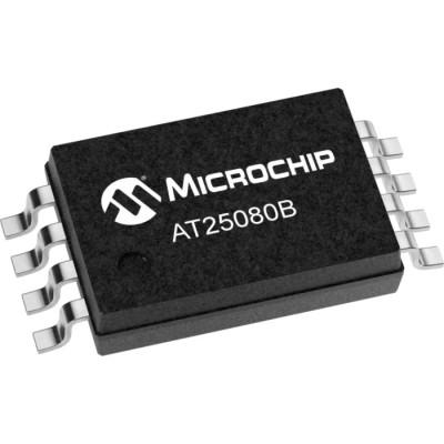 Microchip 8 kB Serial EEPROM, 80 ns, 8-Pin TSSOP, Surface Mount AT25080B-XHL-T