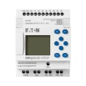 Eaton easyE4 Series Programmable Control Relay 24V DC, 4 Analogue Inputs, 4 Relay Outputs, LCD Display, Compact 