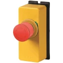 Eaton Twist Release Control Station Switch, 2 NC, Plastic Enclosure, 1 Cutout, Red/Yellow 199353 M22-PVT30/FK02/FIY1