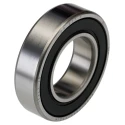 SKF 1 Row Deep Groove Ball Bearing 25 mm ID, 47 mm OD, 12 mm Width, Sealed, C3 Clearance 6005-2RSH/C3GJN