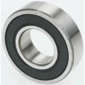 SKF Single Row Deep Groove Ball Bearing 6306-2RS1/C3GJN, Sealed, 30mm ID, 72mm OD, C3 Clearance, Sheet Metal Cage