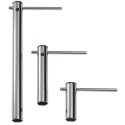 Facom 3/8 in Socket Wrench with T-Handle, Chrome Vanadium Steel, Satin Chrome, 160mm Overall Length L.16AM
