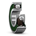 SKF Single Row Deep Groove Ball Bearing 6004-2RZTN9/C3VT162, 20 mm ID, 42 mm OD, C3 Clearance, 0 Extra Light Series
