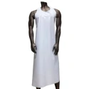Topdog Royal Blue Reusable Polyurethane Apron, 1.14 m, Chemical Resistant, A3220