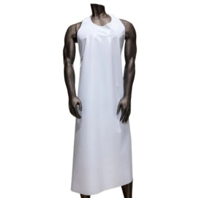 Topdog Royal Blue Reusable Polyurethane Apron, 1.14 m, Chemical Resistant, A3220