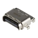 TE Connectivity USB Type C Straight Surface Mount Female Connector, 1 Port, IPX4, USB 3.1, 6.25A, 30V, 2295018-2