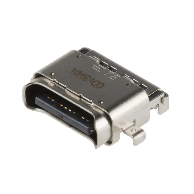 TE Connectivity USB Type C Straight Surface Mount Female Connector, 1 Port, IPX4, USB 3.1, 6.25A, 30V, 2295018-2