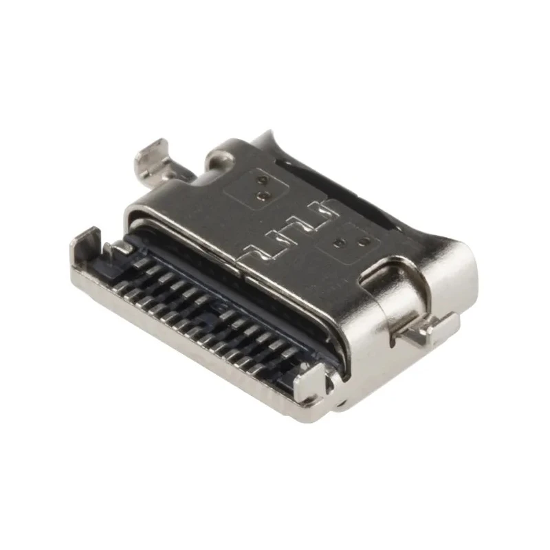 TE Connectivity USB Type C Straight Surface Mount Female Connector, 1 Port, IPX4, USB 3.1, 6.25A, 30V, 2295018-2
