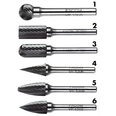 Facom Tungsten Carbide Filing Burr Multitool Accessory, 1 Piece VFA.1210