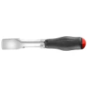 Facom 1/4 Inch Ratchet with Bi-Material Elastomer Handle, 120mm, Chrome Vanadium Steel R.PE360