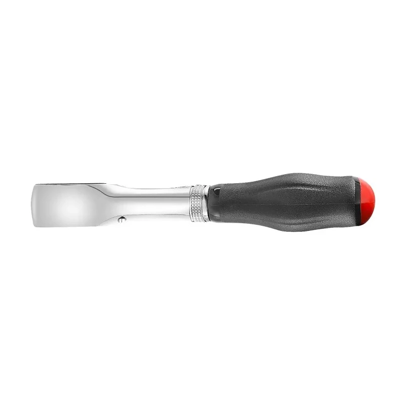 Facom 1/4 Inch Ratchet with Bi-Material Elastomer Handle, 120mm, Chrome Vanadium Steel R.PE360