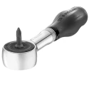 Facom 1/4 Inch Ratchet with Bi-Material Elastomer Handle, 120mm, Chrome Vanadium Steel R.PE360