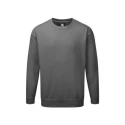 Orn Grey Unisex Work Sweatshirt 65% Polyester, 35% Cotton, Size L 1250-15/G/L