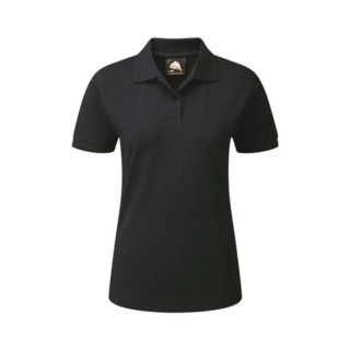 Orn Wren Navy Cotton Polyester Polo Shirt, Women's Short Sleeve, 96.5 cm 1160-10/N/10