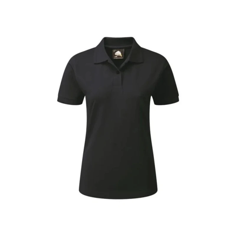 Orn Wren Navy Cotton Polyester Polo Shirt, Women's Short Sleeve, 96.5 cm 1160-10/N/10