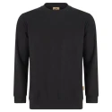 Orn Kestrel EarthPro Sweatshirt Black Cotton, Recycled Polyester, Unisex Work Sweatshirt, Size L 1200R/B/L