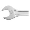 Facom Double Ended Open Spanner, Metric, Chrome Vanadium Steel, Satin Chrome, 210mm Overall Length 31.12X13