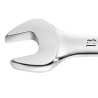 Facom Double Ended Open Spanner, 14 x 15 mm, Chrome Vanadium Steel, Satin Chrome Finish, 182mm Length, 15° Opening 44.14X15